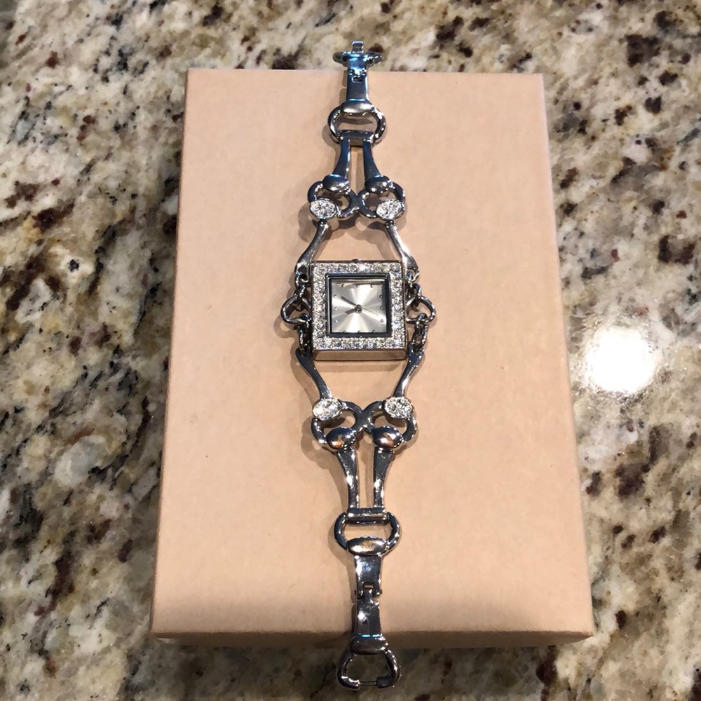 Silver watch